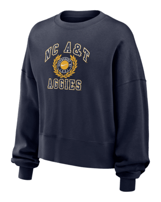 Женский свитшот North Carolina A&T Nike College Crew-Neck