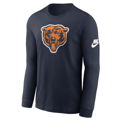 Chicago Bears Rewind Essential Men's Nike NFL Long-Sleeve T-Shirt