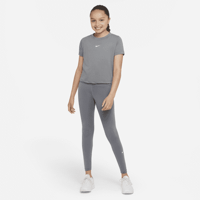 Playera de entrenamiento para niña talla grande Nike Dri-FIT Breathe ...