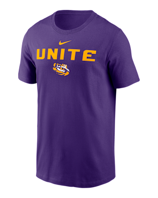 Мужская футболка LSU Sideline Mantra Nike Dri-FIT College