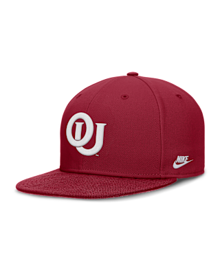 Мужская кепка Oklahoma Sooners Legacy True Nike Dri-FIT College Fitted Hat