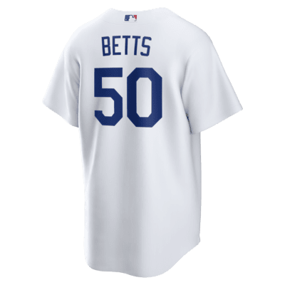 Mookie Betts Los Angeles Dodgers 2024 World Series Men's Nike MLB Replica Jersey