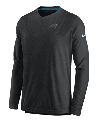 Nike Men's Black Carolina Panthers 2022 Sideline Coach Chevron Lock Up  Performance V-Neck T-shirt