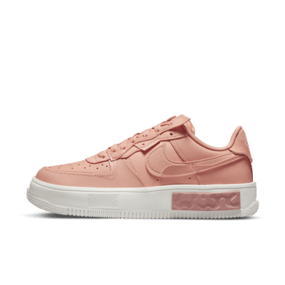 pink nike air force 1s