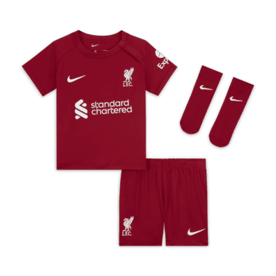 Liverpool FC White Long Sleeve Boys Football Away Shirt 19/20 LFC Official 
