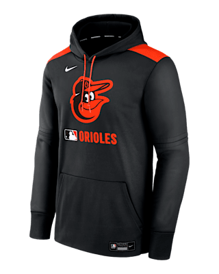 Мужское худи Baltimore Orioles Authentic Collection Nike Therma MLB Pullover Hoodie