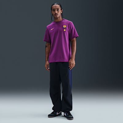 FC Barcelona Primary Home Men's Nike Dri-FIT Soccer Short-Sleeve Top