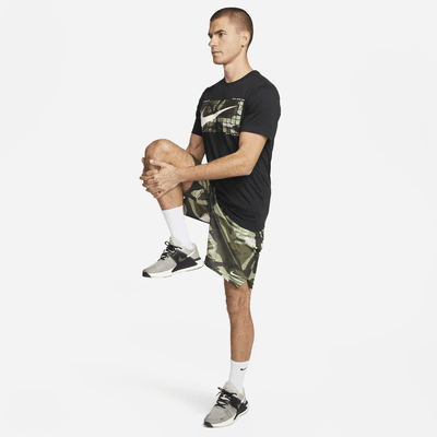 Nike Dri-FIT Men's Camo Fitness T-Shirt. Nike SG