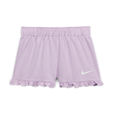 Nike Essentials Baby (0-9M) 2-Piece Ruffle Shorts Set