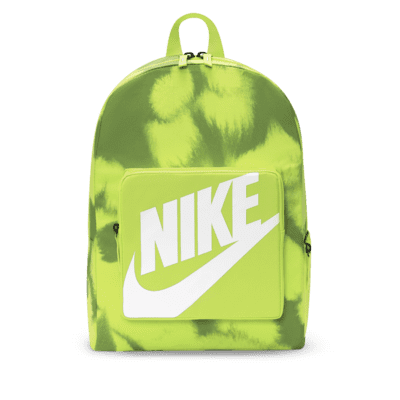 neon green nike bag