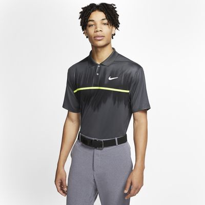 nike mens vapor print polo