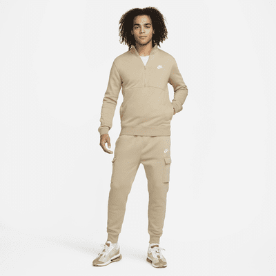 Nike Sportswear Club Men's Brushed-Back 1/2-Zip Pullover