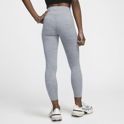 Leggings tiro alto de 7/8 con bolsillos para mujer Nike One