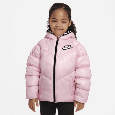 pink nike bubble jacket