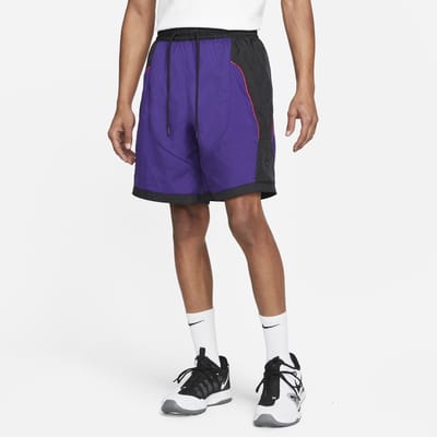 mens purple nike basketball shorts