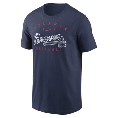 Atlanta Braves Home Team Athletic Arch Men's Nike MLB T-Shirt