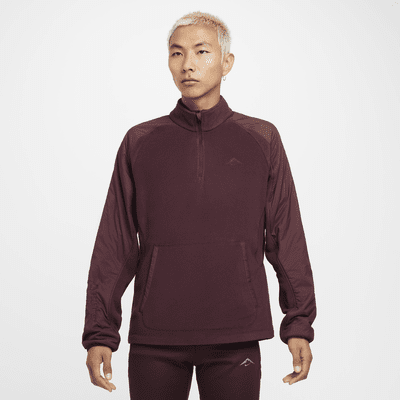 Nike Trail Polartec® Men's 1/4-Zip Fleece Running Top