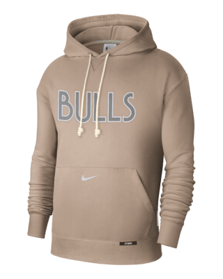 Мужское худи Chicago Bulls Standard Issue City Edition Nike Dri-FIT NBA Courtside Hoodie