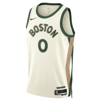 Jason Tatum Boston Celtics City Edition 2023/24 Nike Dri-FIT NBA Swingman férfimez