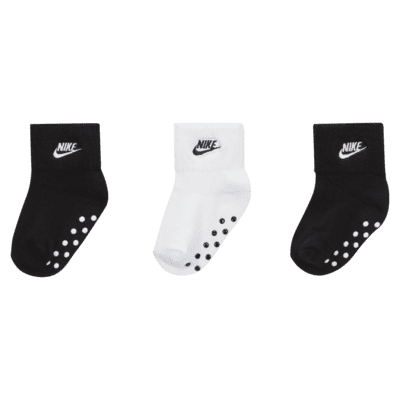 Nike Core Futura Ankle Socks (3-Pack)
