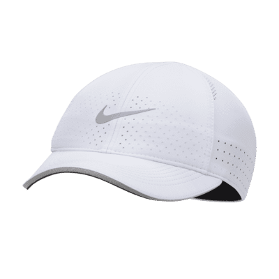 Nike Women's Dri-Fit AeroBill running cap [white/cool grey] bestellen bij