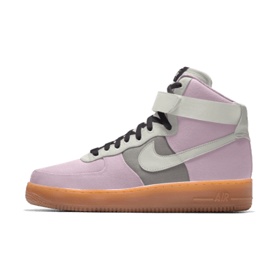 🧁Nike Air Force 1 07 Womens White Pink Turquoise Custom Girls Gs