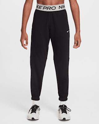 Детские спортивные штаны Nike Pro Fleece Big Kids' (Girls') Dri-FIT Joggers