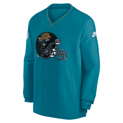 Jacksonville Jaguars Logo Men's Nike NFL Long-Sleeve Windshirt