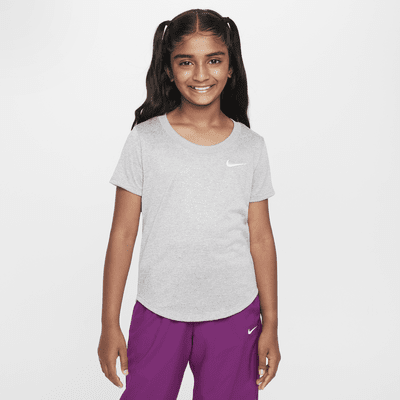 Playera Dri-FIT para niña talla grande Nike