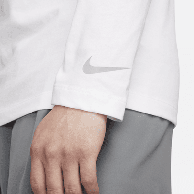 ナイキ メンズ Dri-FIT ロングスリーブ フィットネス Tシャツ