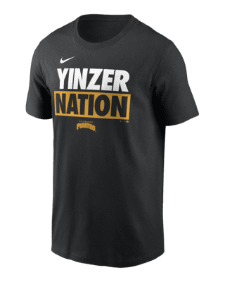 Nike Men's Pittsburgh Pirates Black Over Shoulder T-Shirt