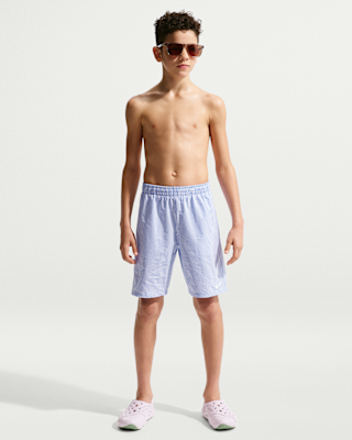 Детские шорты Nike Swim Breaker Big Kids' (Boys') Ripple Texture 7" Brief-Lined Volley Short
