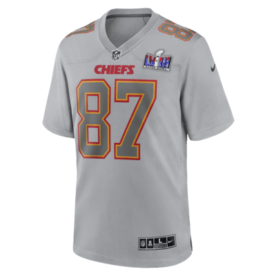 Nike Kansas City Chiefs No87 Travis Kelce Olive/Camo Youth Super Bowl LV Bound Stitched NFL Limited 2017 Salute To Service Jersey