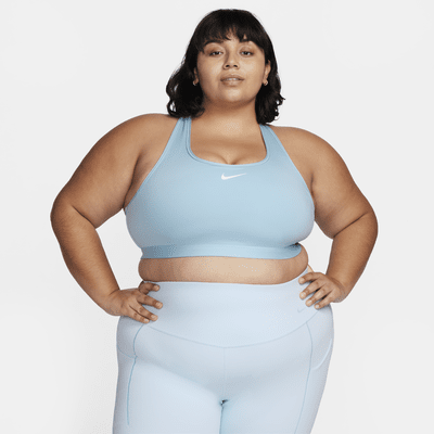 Nike Swoosh Medium-Support Women's Padded Sports Bra (Plus Size)