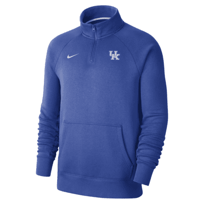 Nike College (Kentucky) Men's 1/4-Zip Fleece Top