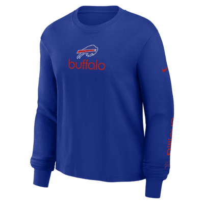 Buffalo Bills Boxy Women's Nike NFL Long-Sleeve T-Shirt