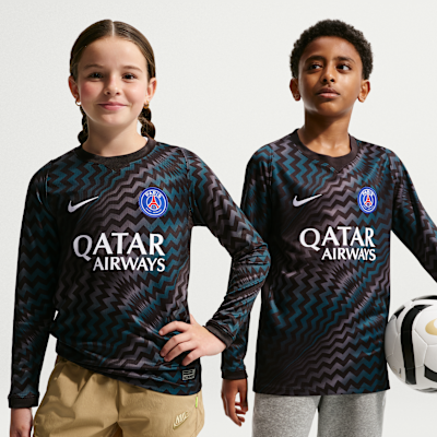 Paris Saint-Germain 2026/27 Stadium Goalkeeper Big Kids' Nike Dri-FIT Soccer Replica Jersey from Nike - $105
