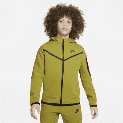 Nike Sportswear Tech Fleece rits voor jongens. Nike BE