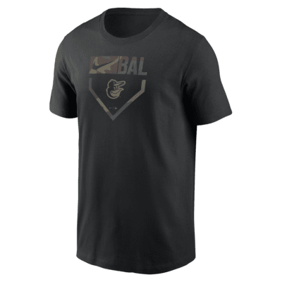 Playera Nike de la MLB para hombre Baltimore Orioles Camo