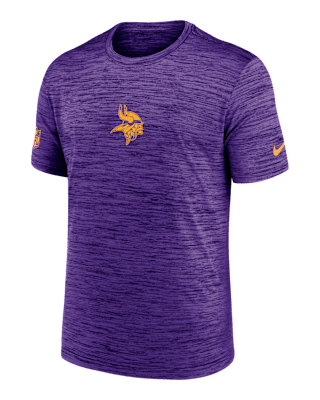 Мужская футболка Minnesota Vikings Sideline Team Issue Velocity Nike Dri-FIT NFL