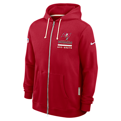 Tampa Bay Buccaneers Utility Player Sideline Men's Nike Dri-FIT NFL Full-Zip Hoodie