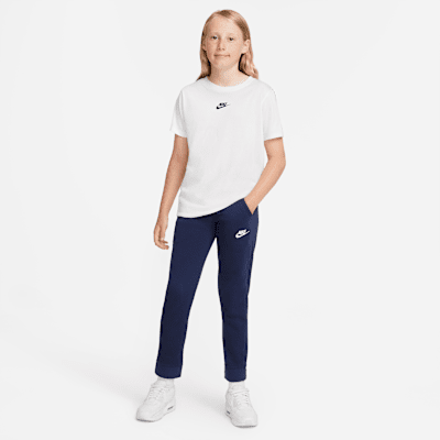 Pantalones de French Terry para nño talla grande Nike Sportswear Club