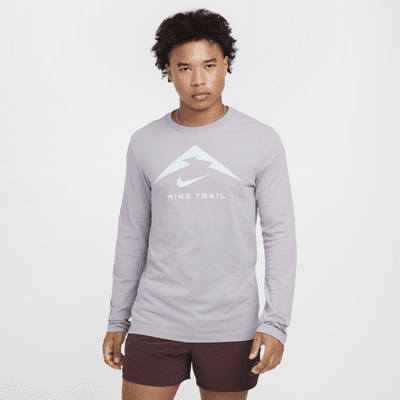 Playera de trail running de manga larga para hombre Nike Dri-FIT