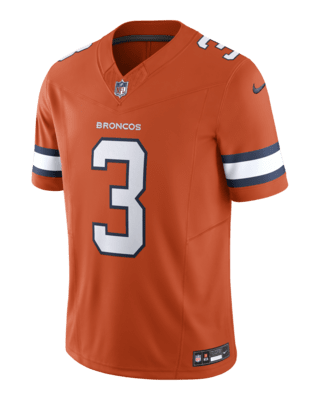 Nike Youth Denver Broncos Russell Wilson Orange Game Jersey