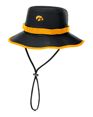 Мужские  Iowa Sideline Apex Gameday Boonie Nike Dri-FIT College Bucket Hat