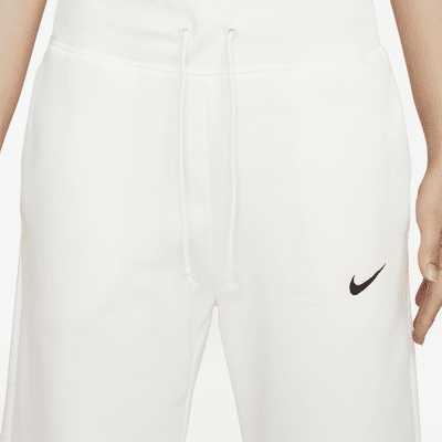 Pants de entrenamiento cropped de tiro alto para mujer Nike Sportswear Phoenix Fleece