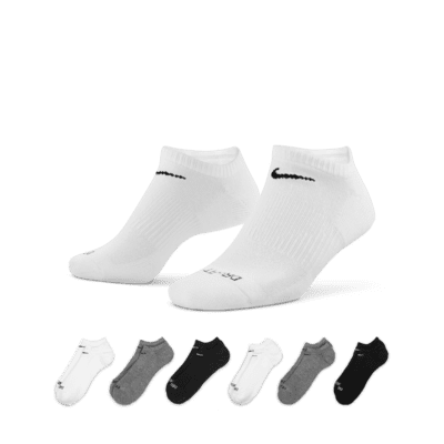 Nike Everyday Plus Cushioned Training No-Show Socks (6 Pairs)