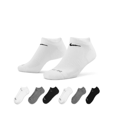  Nike Everyday Cushion Ankle Training Socks (3 Pair), Men's & Women's  Ankle Socks with Sweat-Wicking Technology, Black/White, Small : Clothing,  Shoes & Jewelry
