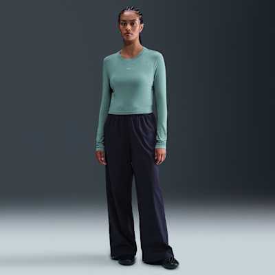 Nike Sportswear Chill Knit Women's Slim Long-Sleeve Cropped Top