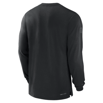 Philadelphia Eagles Sideline Player Team Issue Men’s Nike Dri-FIT Long-Sleeve Top